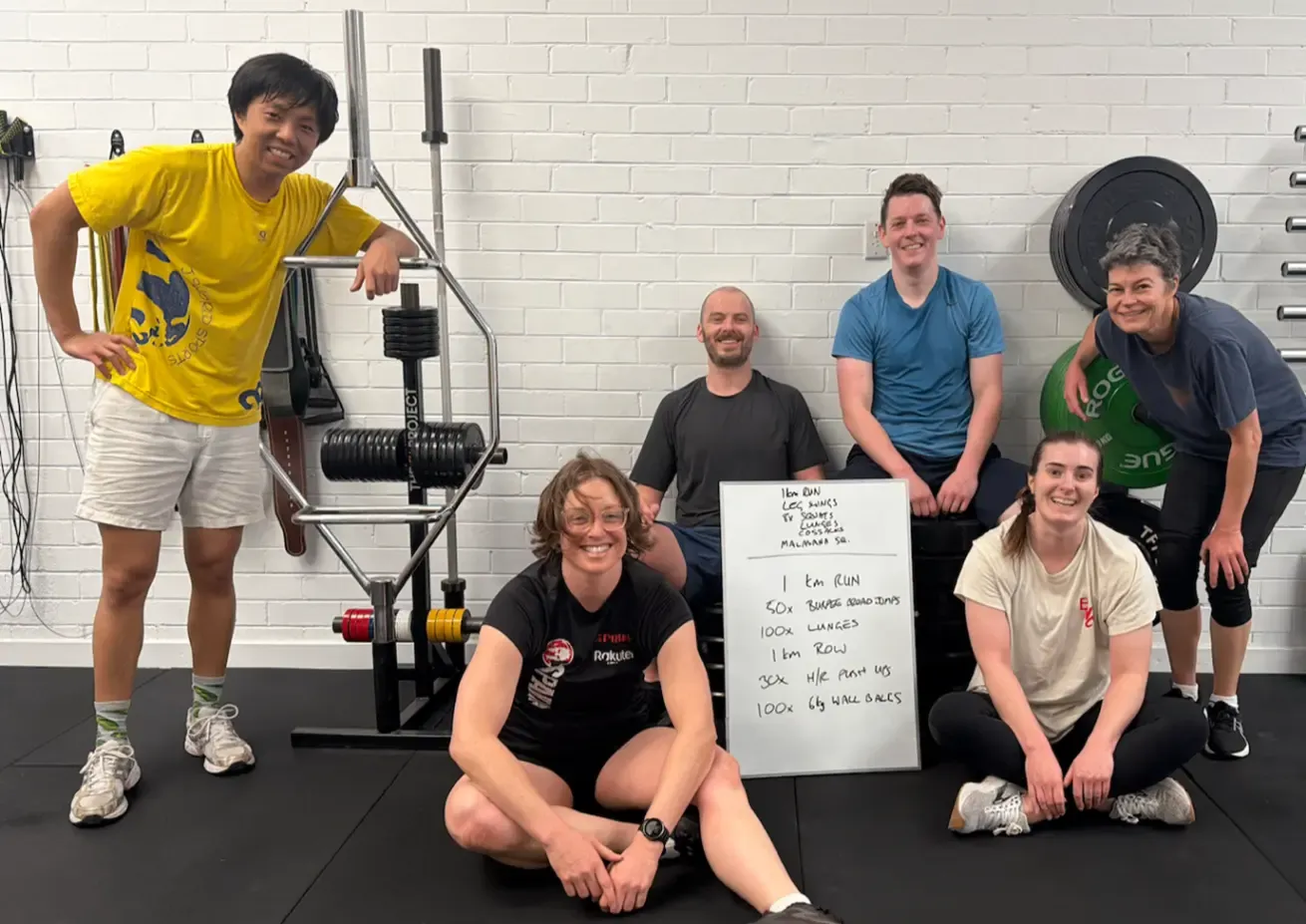 The Fit Project Brunswick members training together